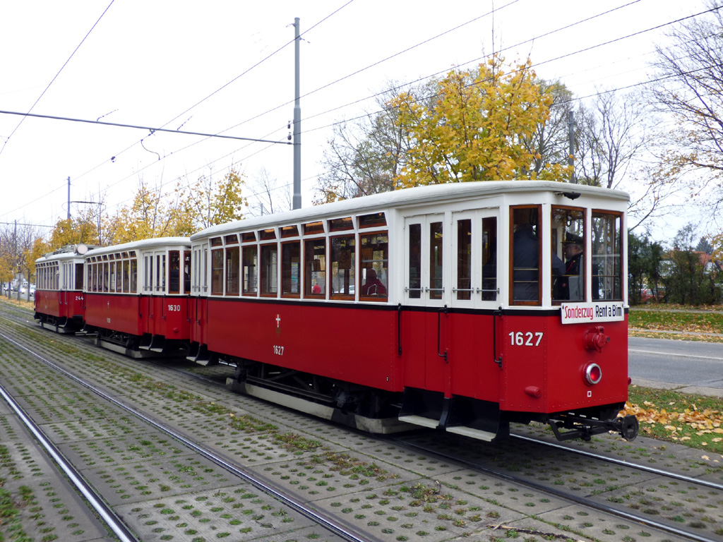 Вена, Gräf & Stift Type k3 neu № 1627; Вена — 248. поездка VEF — 05.11.2017.