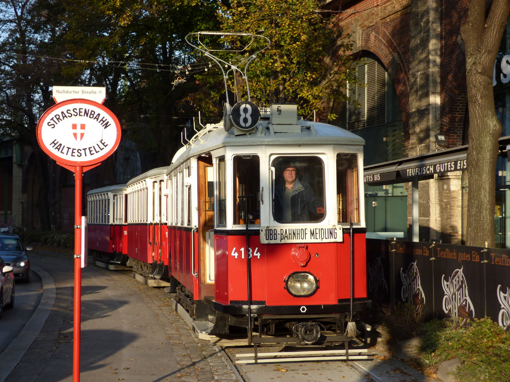 Вена, Simmering Type M № 4134; Вена — 248. поездка VEF — 05.11.2017.