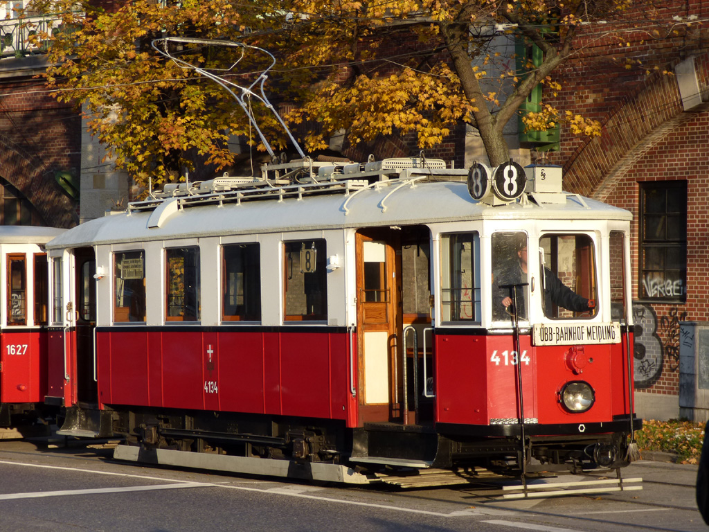 Вена, Simmering Type M № 4134; Вена — 248. поездка VEF — 05.11.2017.