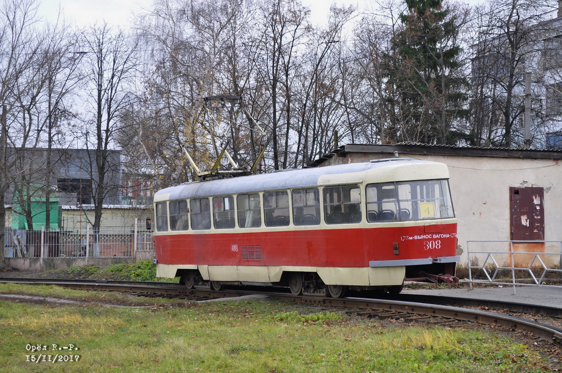 Курск, Tatra T3SU № 308