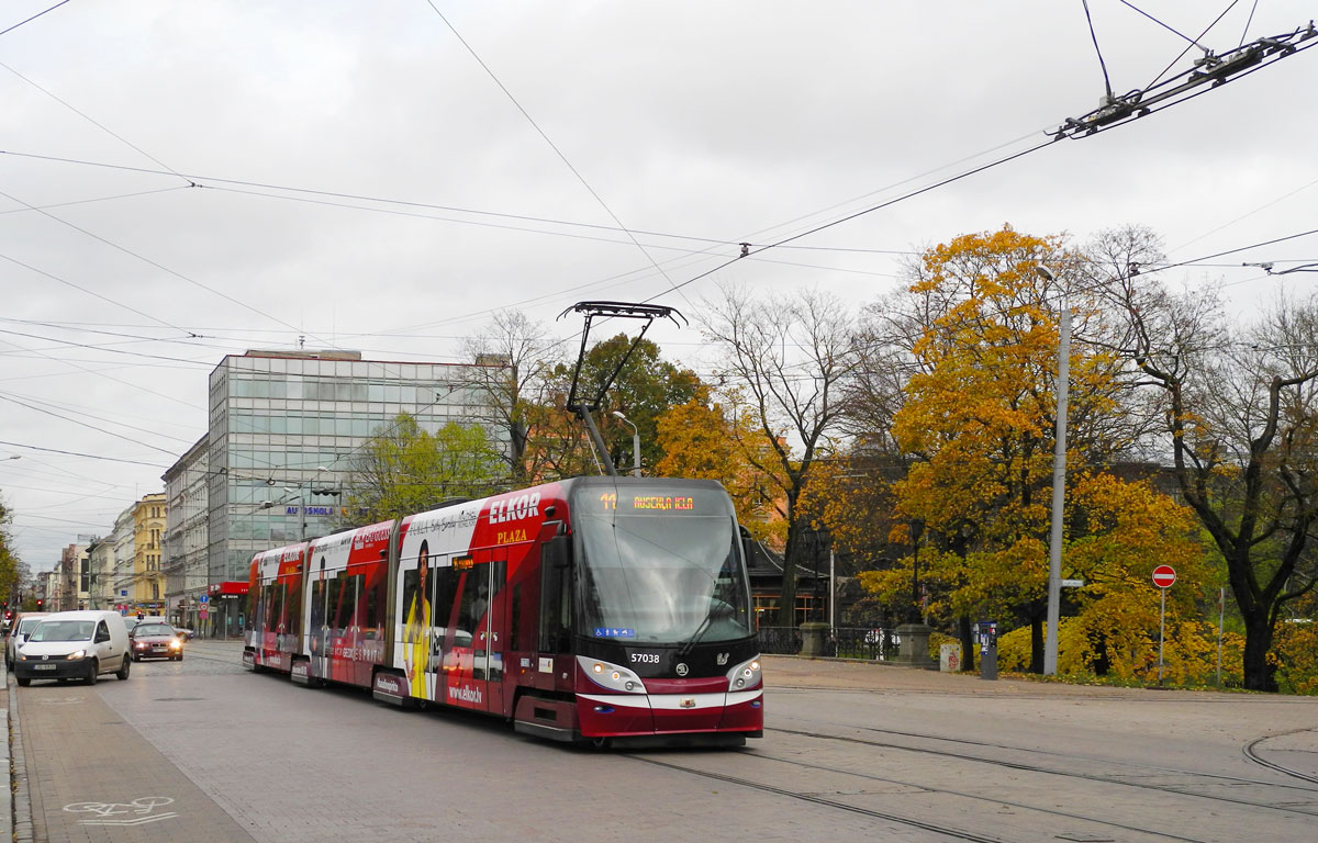 Riga, Škoda 15T ForCity Alfa Riga Nr. 57038