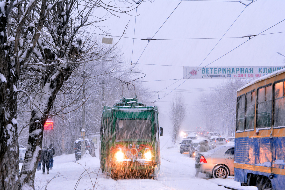 Vlagyivosztok, 71-132 (LM-93) — 298; Vlagyivosztok — Snowfalls