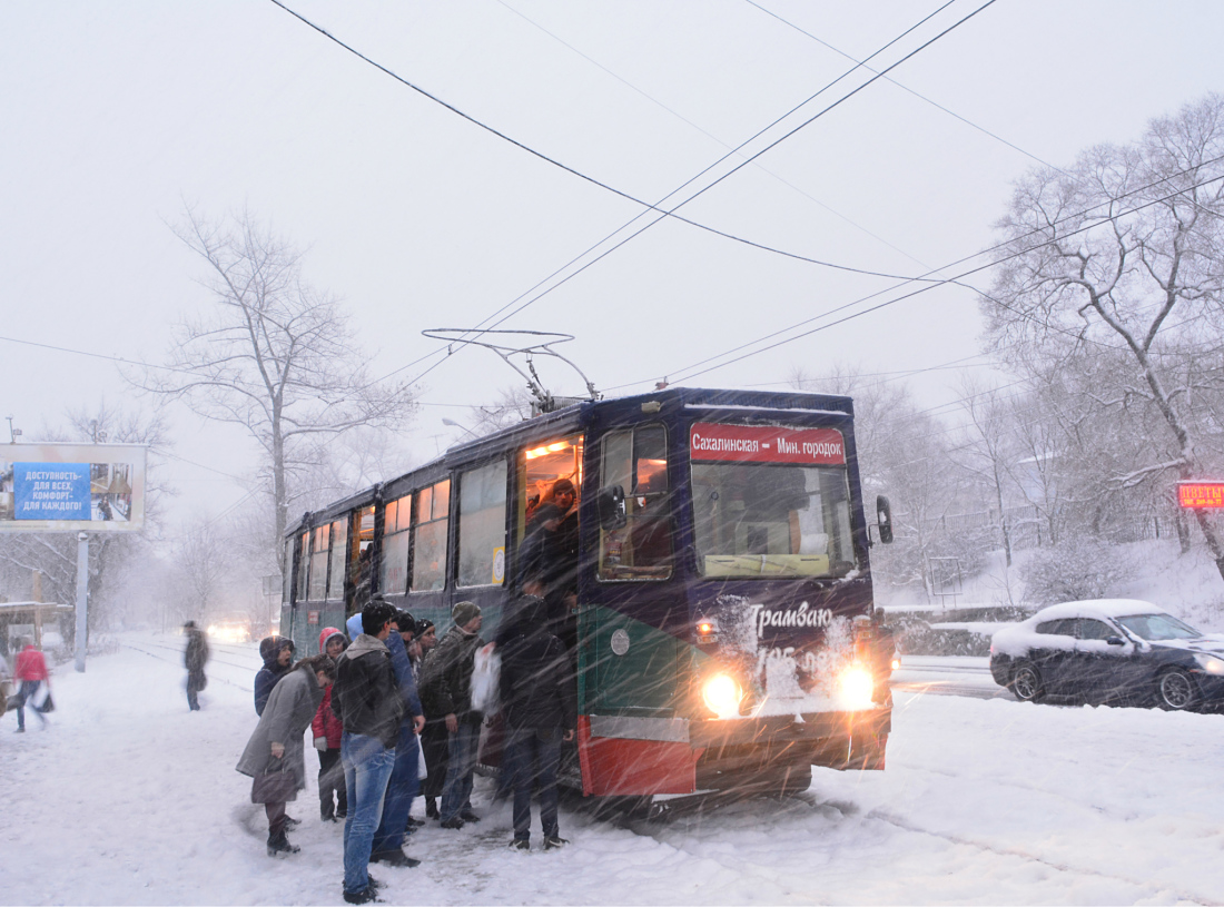 Wladiwostok — Snowfalls