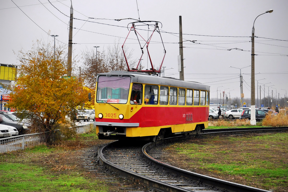 Волгоград, Tatra T3SU мод. ВЗСМ № 3025