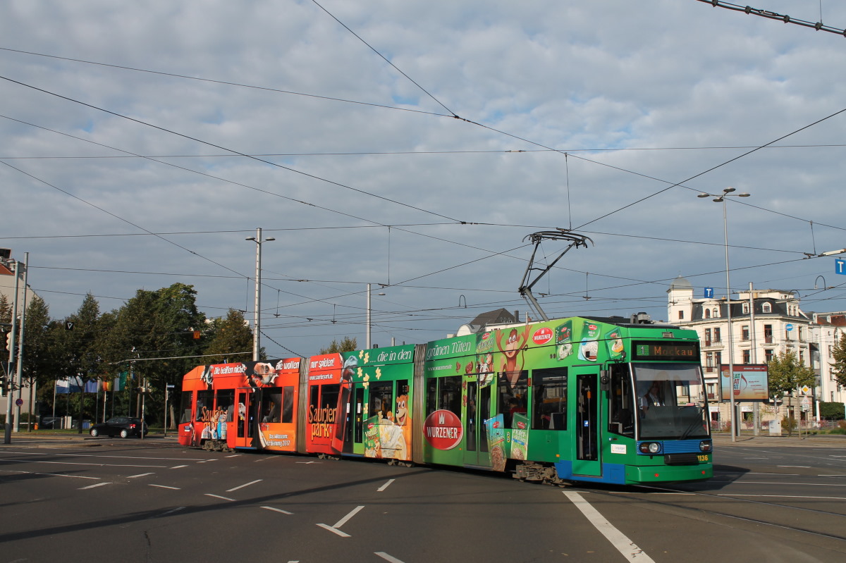 Лейпциг, DWA NGT8 № 1136