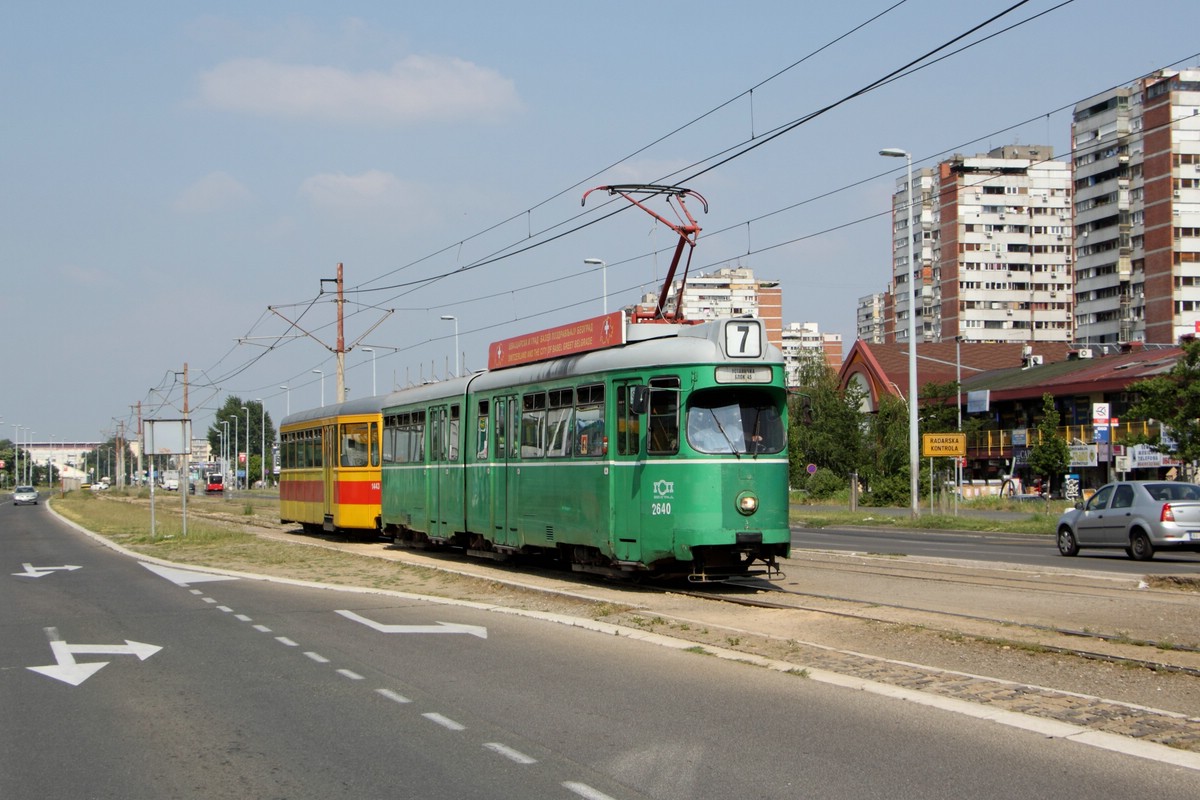 Белград, Duewag GT6 № 80640 (2640)