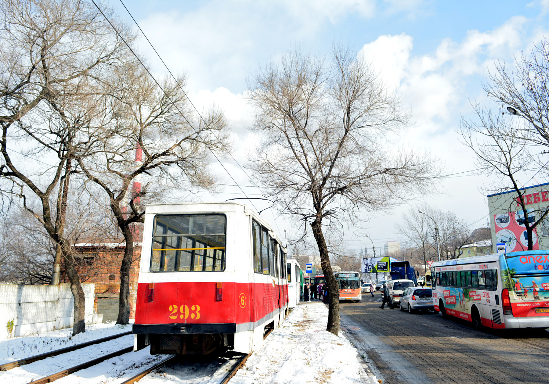 Владивосток, 71-605А № 293; Владивосток — Снегопады