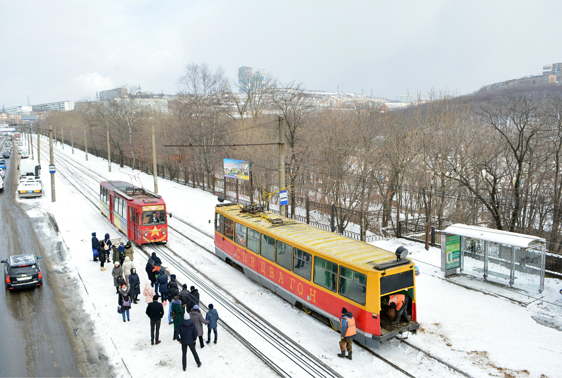 Владивосток, 71-605А № 09; Владивосток — Снегопады