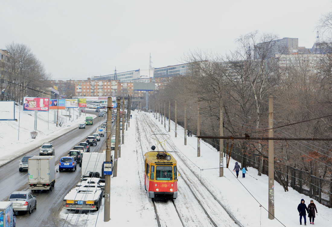 Владивосток, 71-605А № 09; Владивосток — Снегопады