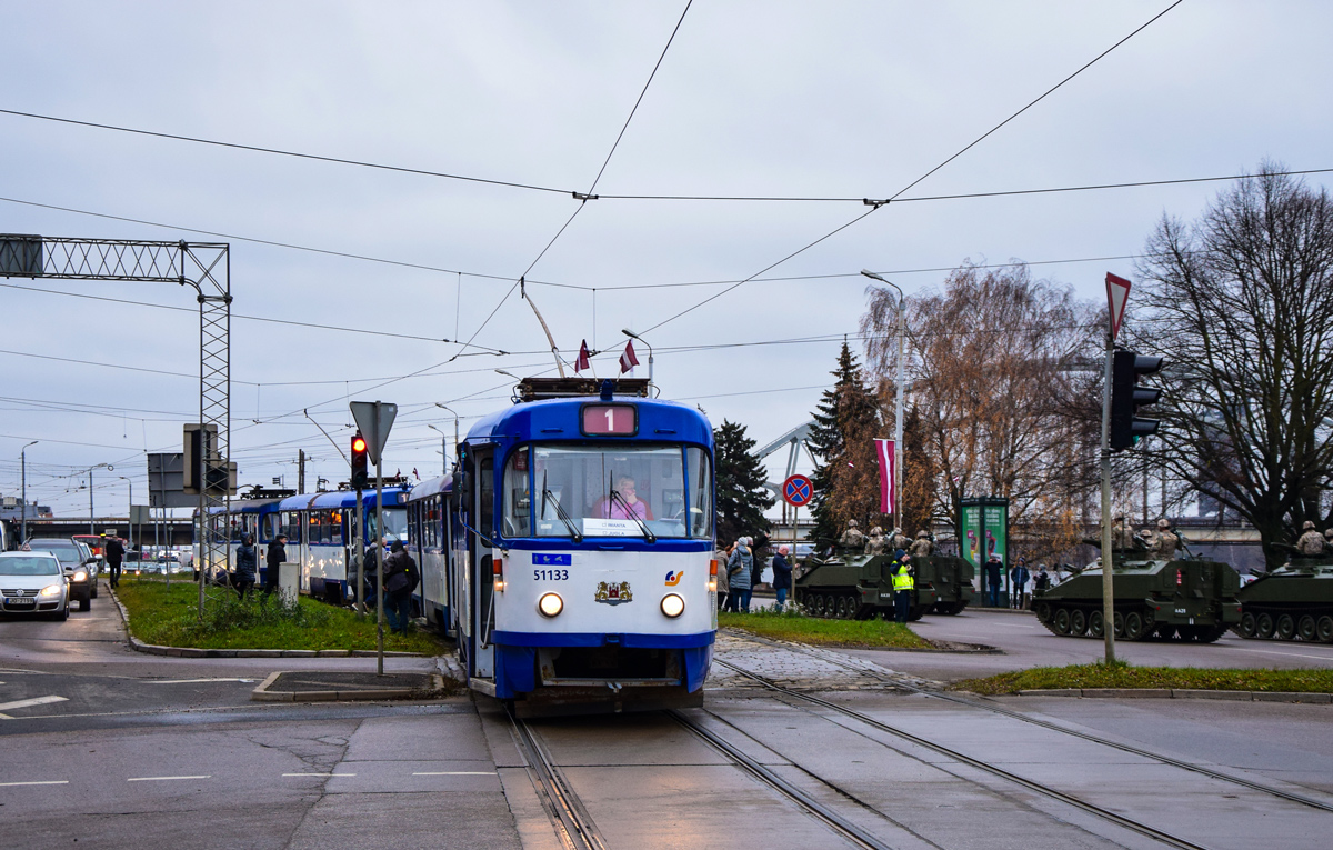 Рига, Tatra T3A № 51133