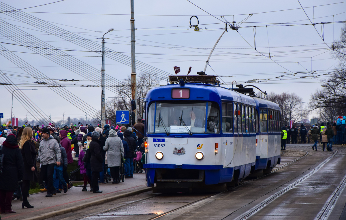 Рига, Tatra T3A № 51057