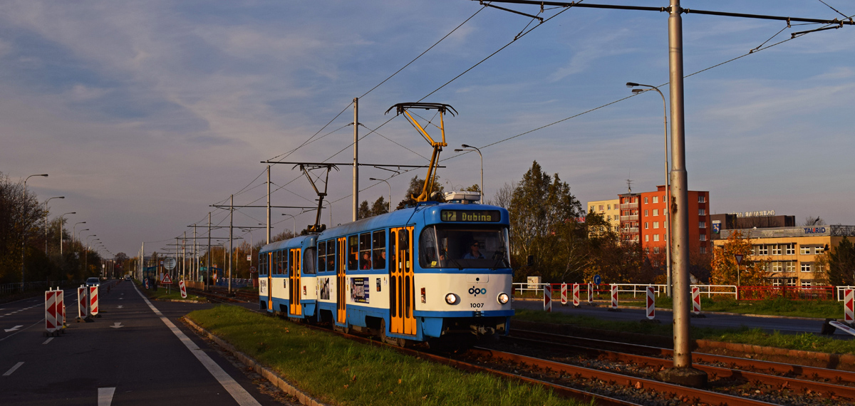 Острава, Tatra T3R.P № 1007