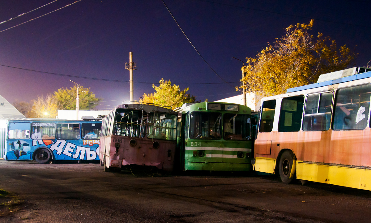 Odessa, ZiU-682V-013 [V0V] N°. 696; Odessa, ZiU-682V [V00] N°. 834