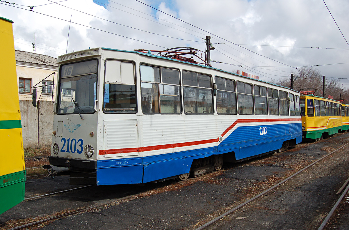 Магнитогорск, 71-605 (КТМ-5М3) № 2103
