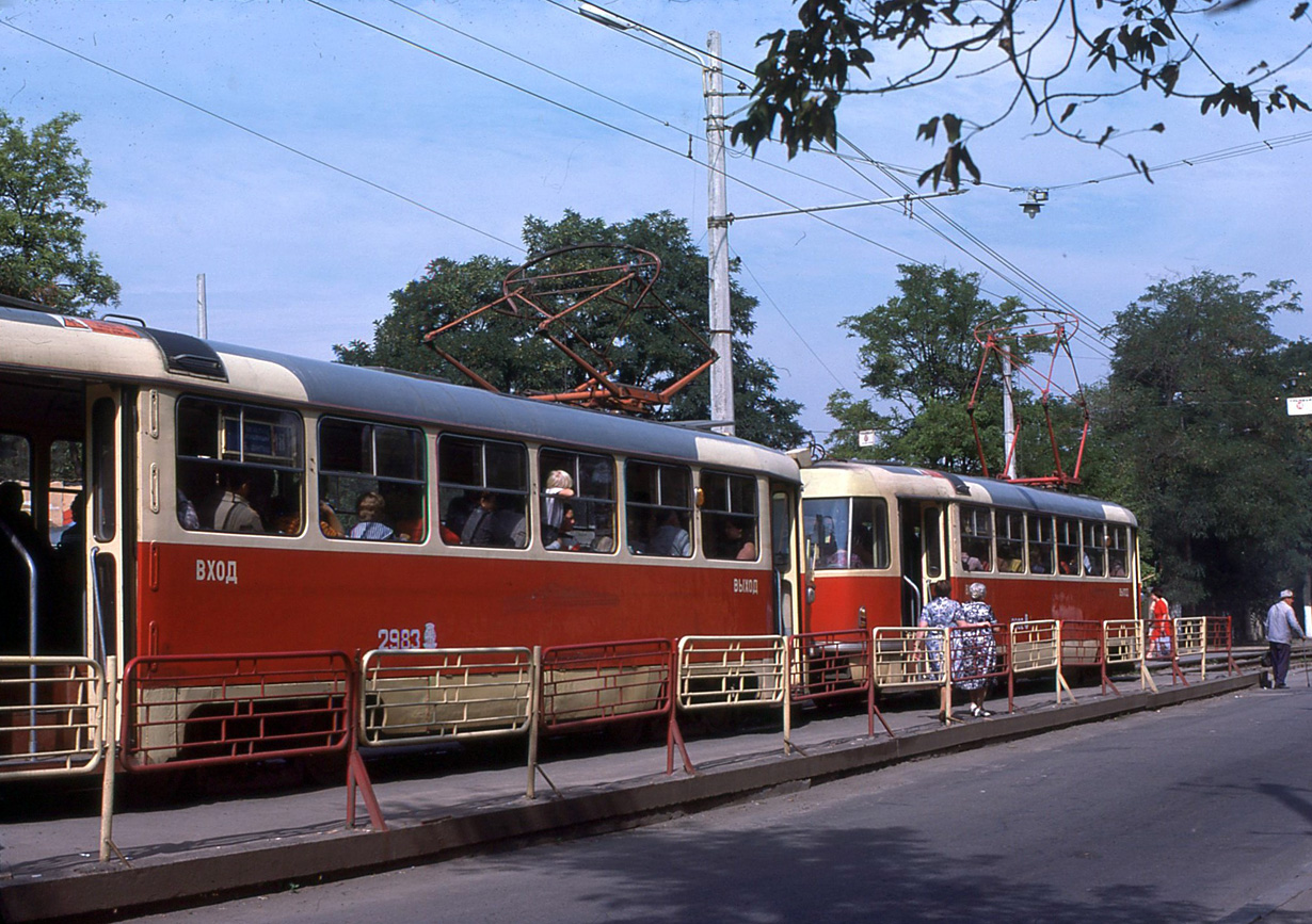 Odessa, Tatra T3SU (2-door) № 2982; Odessa, Tatra T3SU (2-door) № 2983