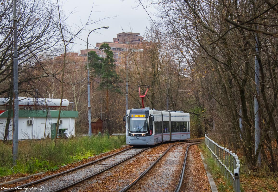Москва, 71-414 (Pesa Fokstrot) № 3520
