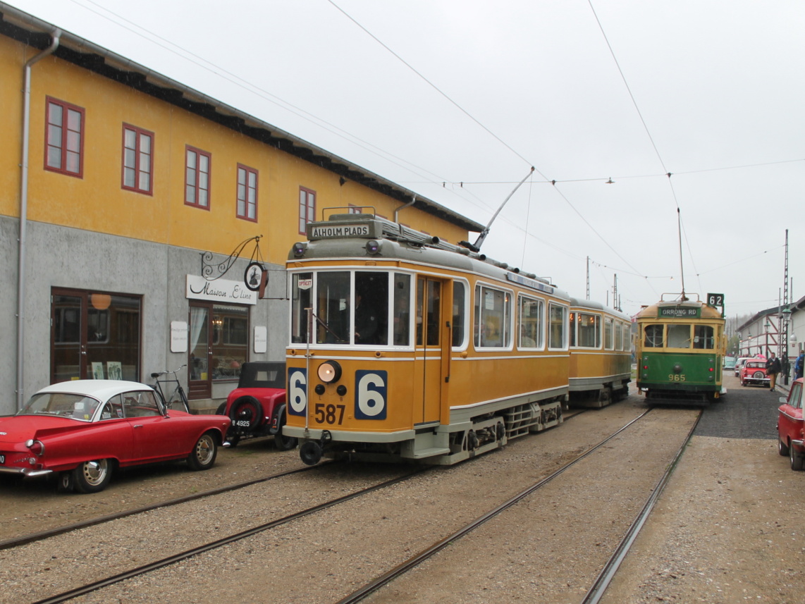 Skjoldenæsholm, KS Lunding 4-axle motor car № 587