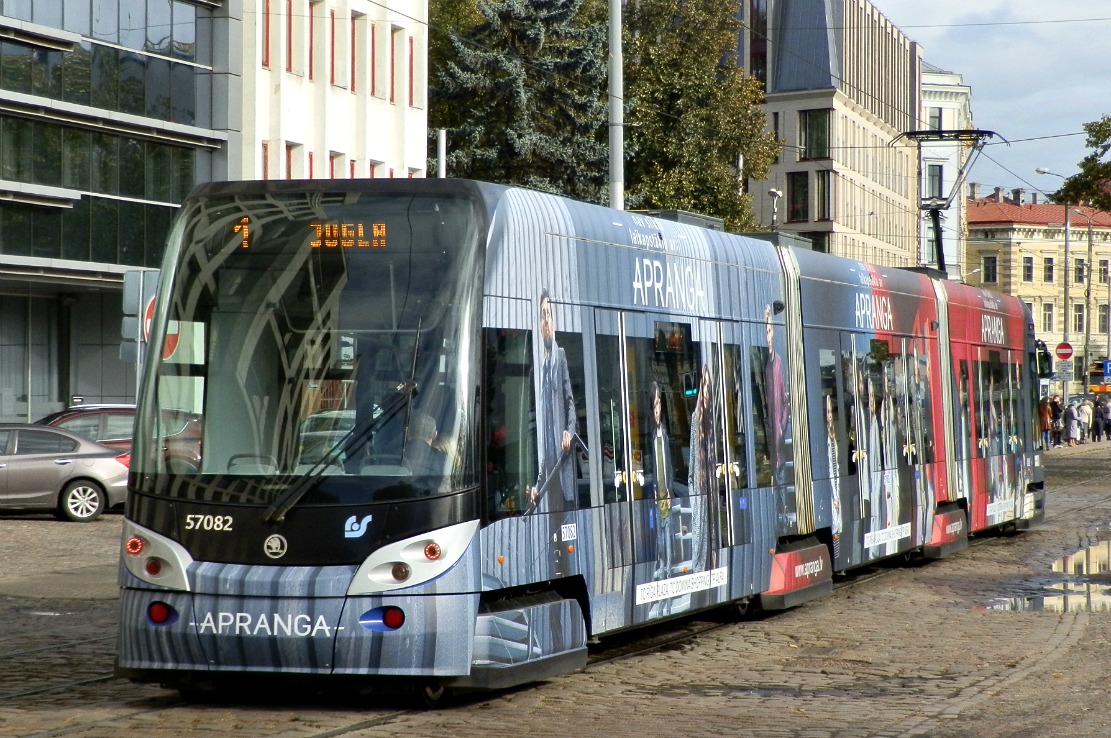 Рига, Škoda 15T ForCity Alfa Riga № 57082