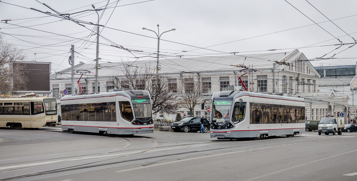 Ростов-на-Дону, 71-911E «City Star» № 111; Ростов-на-Дону, 71-911E «City Star» № 115