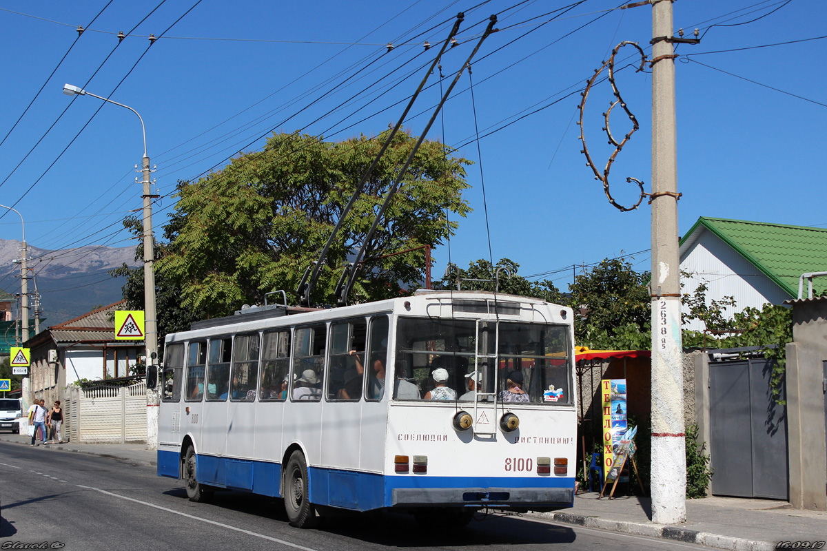 Krymo troleibusai, Škoda 14Tr89/6 nr. 8100