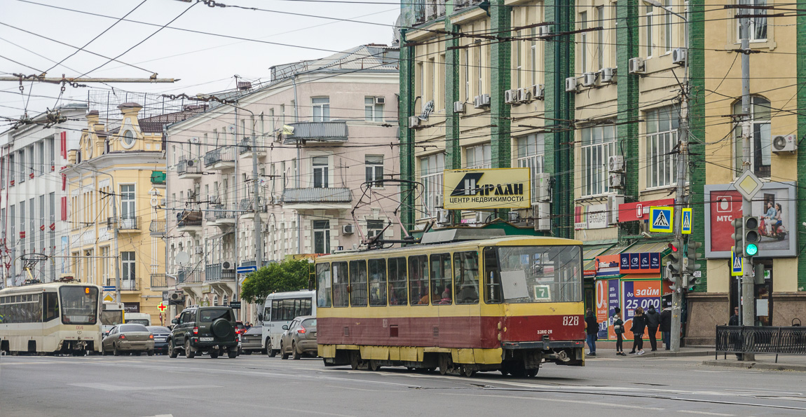 Ростов-на-Дону, Tatra T6B5SU № 828