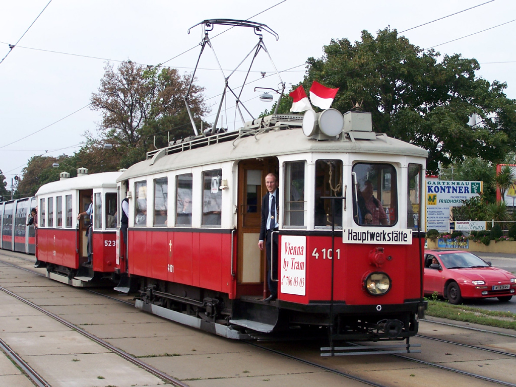 Вена, Lohner Type M № 4101; Вена — Tramwaytag 2009