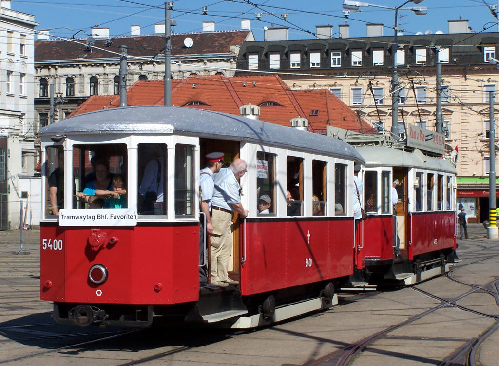 Вена, Graz Type  m3 № 5400; Вена — Tramwaytag 2013