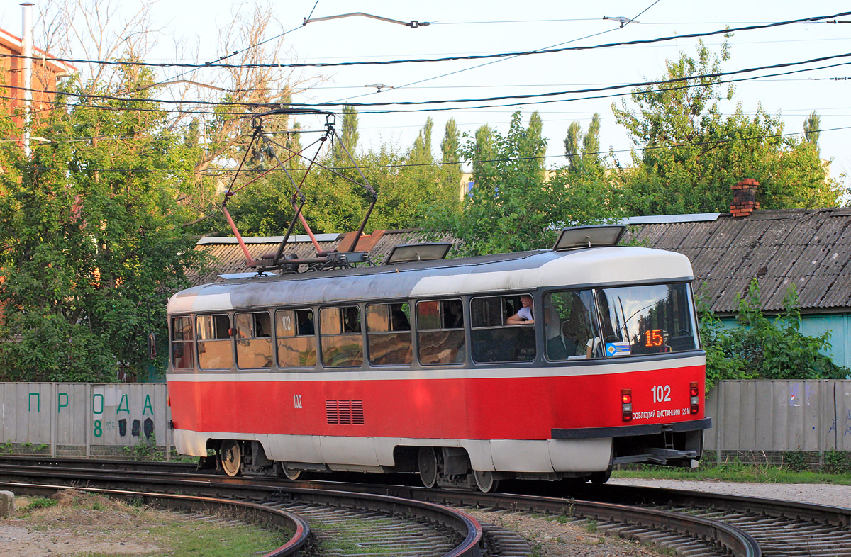 Краснодар, Tatra T3SU КВР МРПС № 102
