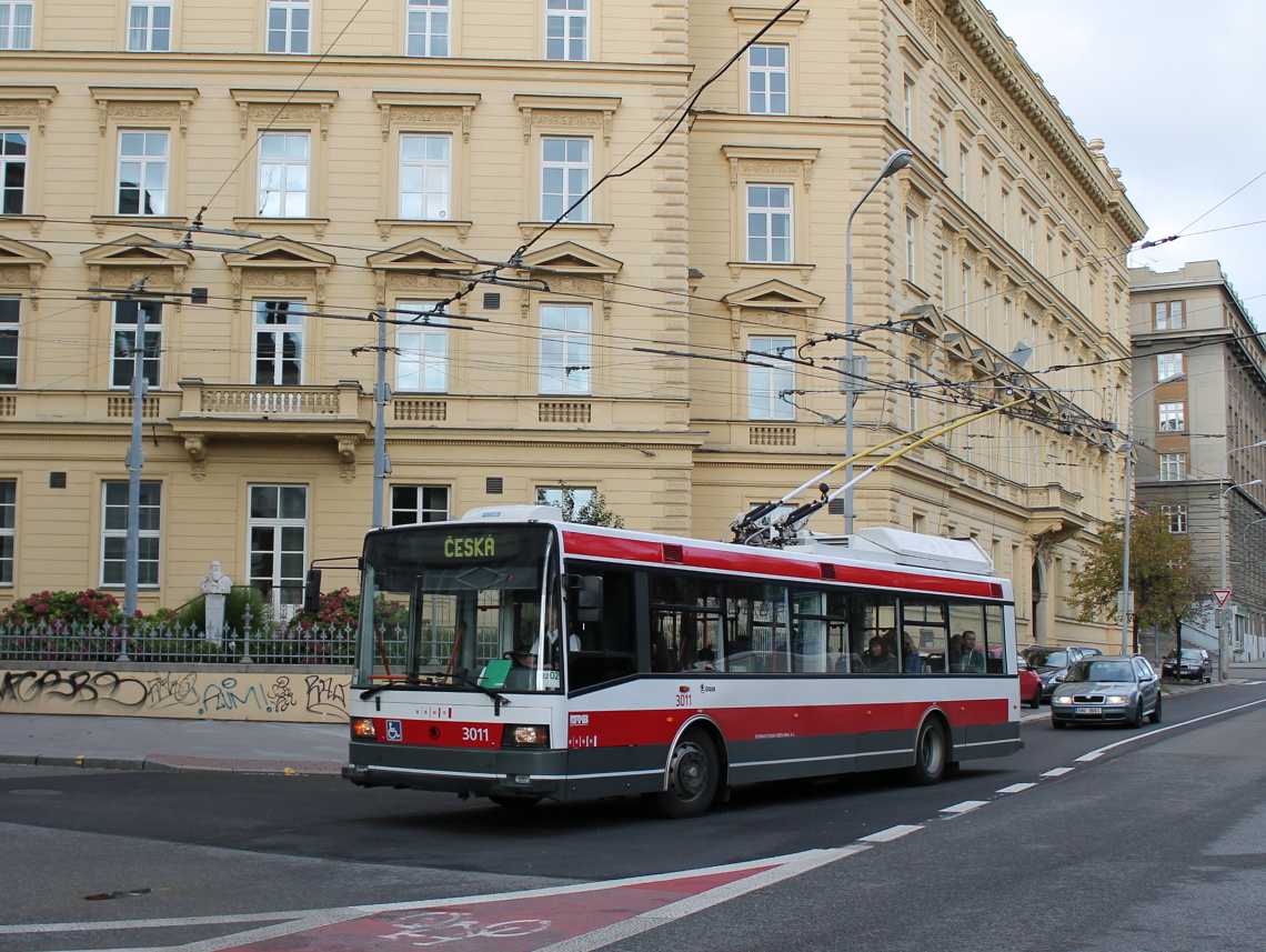 Брно, Škoda 21Tr № 3011