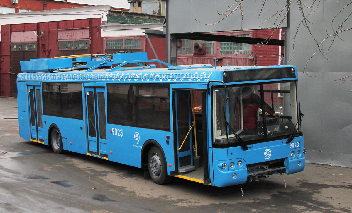 Москва, МТрЗ-52791 «Садовое Кольцо» № 9023; Москва — Сокольнический вагоноремонтно-строительный завод (СВАРЗ)