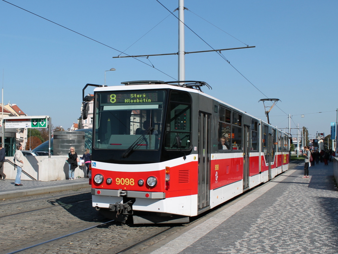 Прага, Tatra KT8D5R.N2P № 9098
