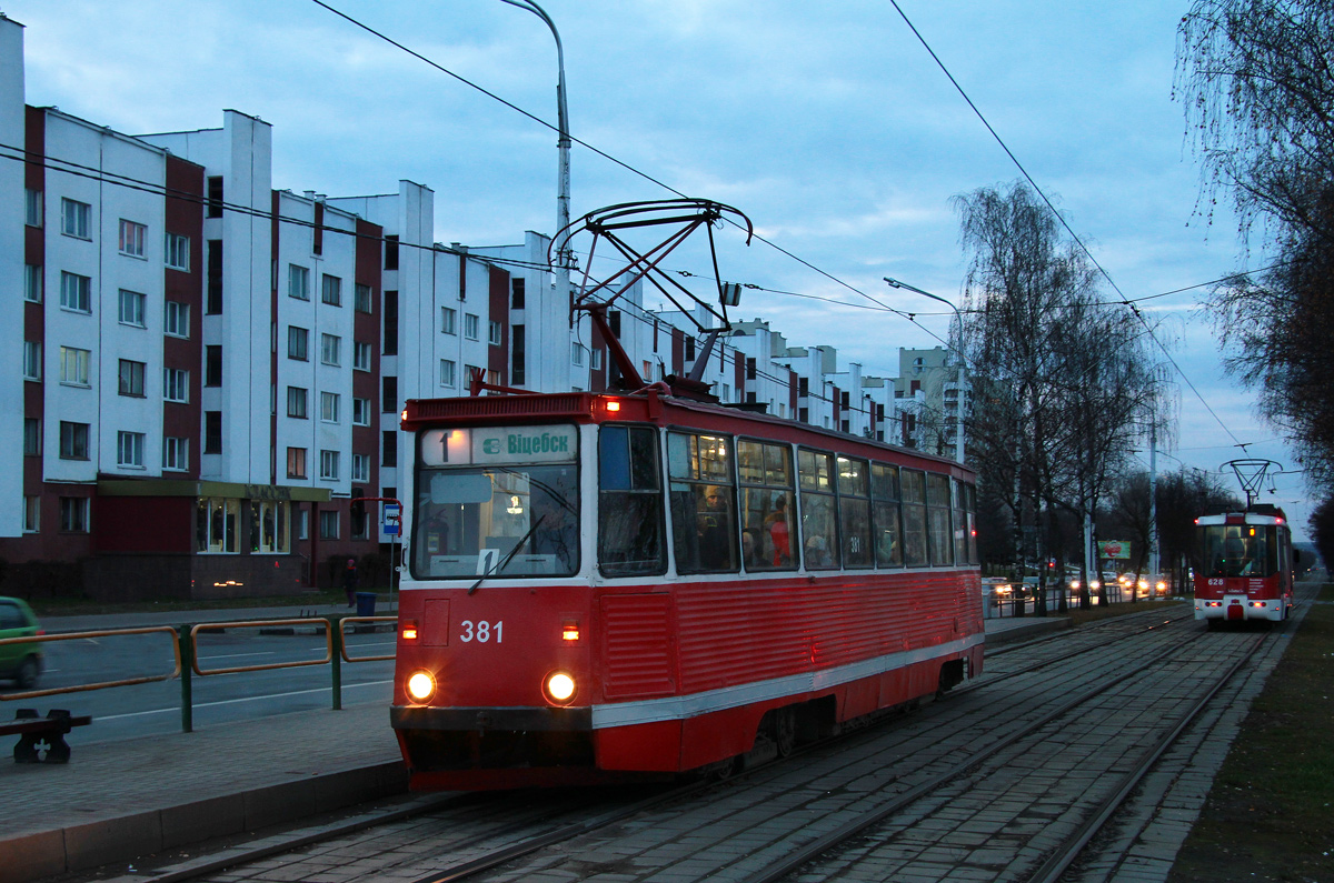 Vitebsk, 71-605 (KTM-5M3) № 381