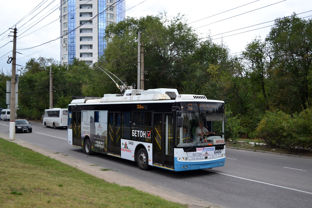 Крымский троллейбус, Богдан Т70115 № 6400