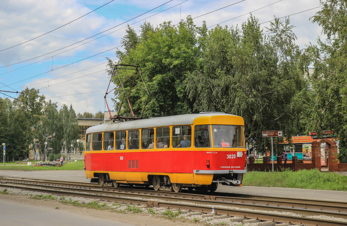 Барнаул, Tatra T3SU № 3020