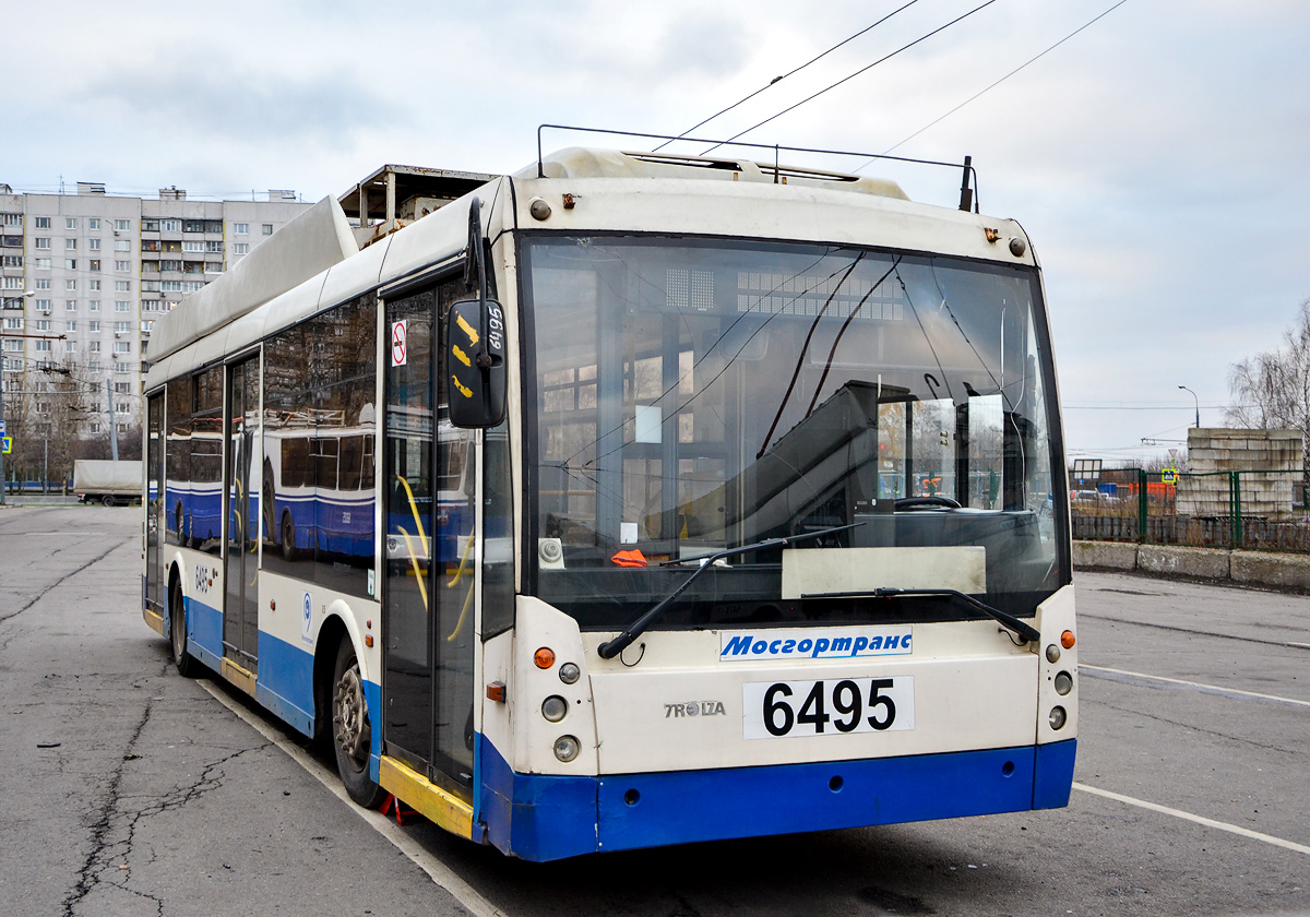 Москва, Тролза-5265.00 «Мегаполис» № 6495 Москва, Тролза-5265.00 «Мегаполис» № 6495