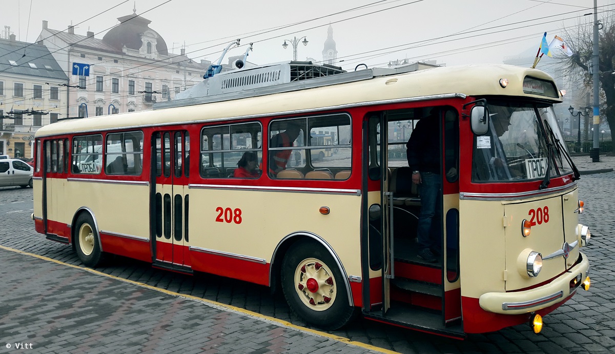 Czernowitz, Škoda 9TrH27 Nr. 208 Czernowitz, Škoda 9TrH27 Nr. 208