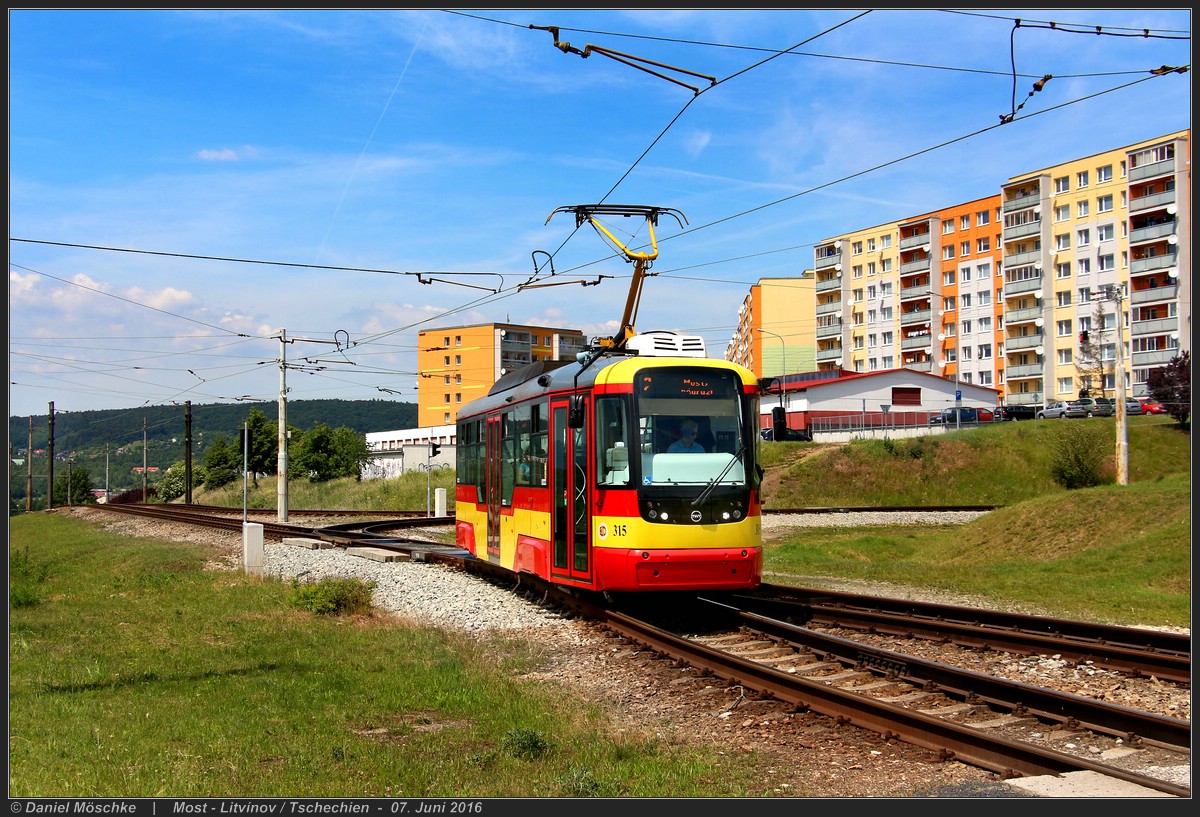 Most - Litvínov, Vario LF+ N°. 315