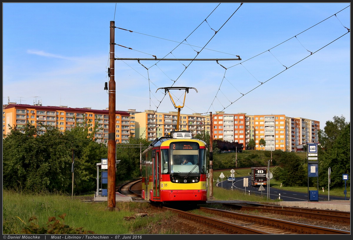 Мост ― Литвинов, Vario LF+ № 315