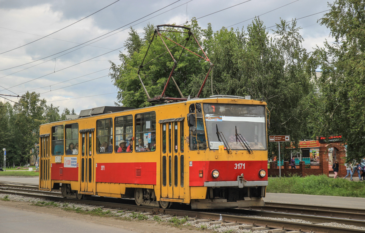 Барнаул, Tatra T6B5SU № 3171