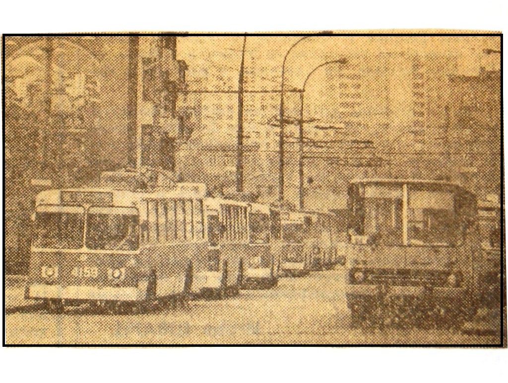 Москва, ЗиУ-682В № 4158; Москва — Исторические фотографии — Трамвай и Троллейбус (1946-1991)