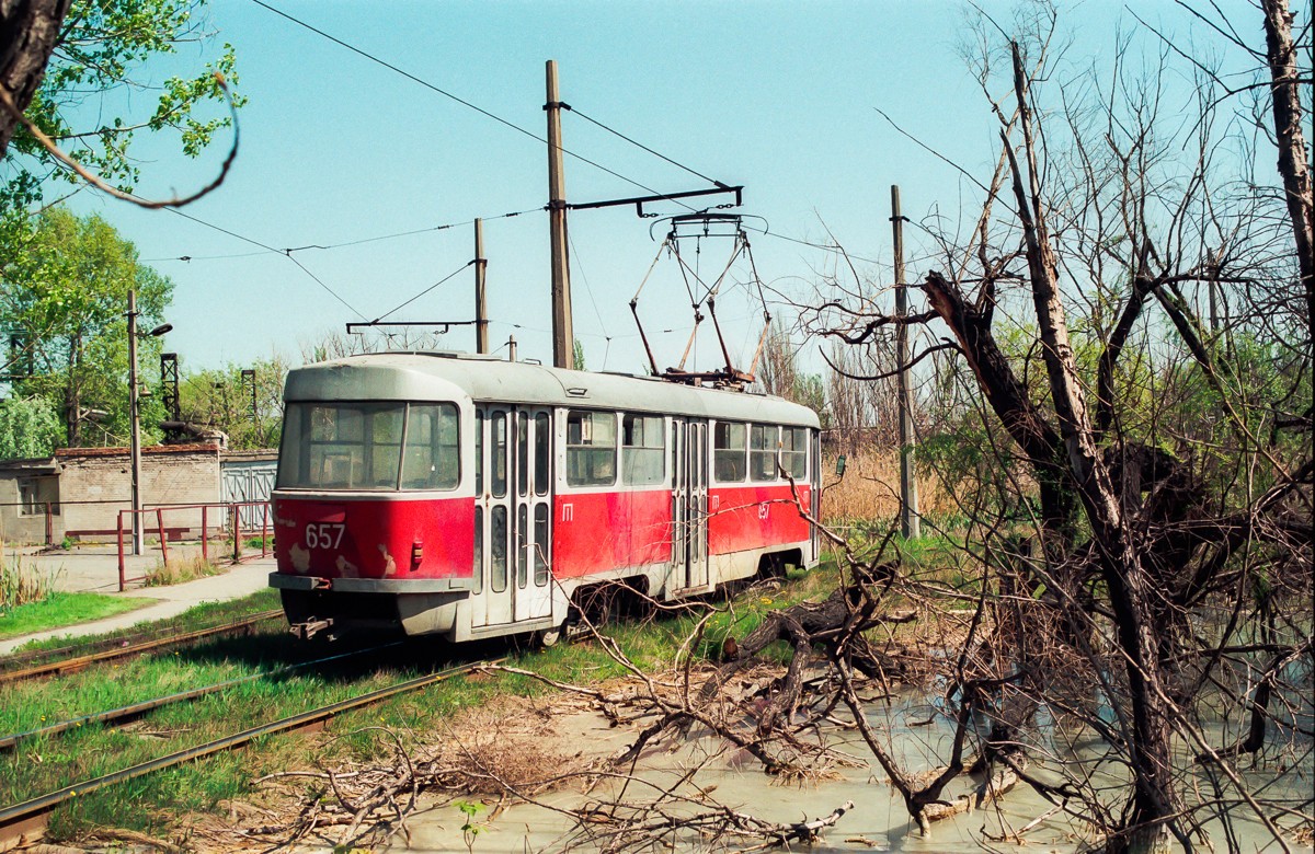 Каменское, Tatra T3SU № 657