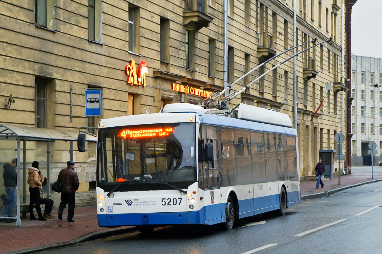 Санкт-Петербург, Тролза-5265.00 «Мегаполис» № 5207