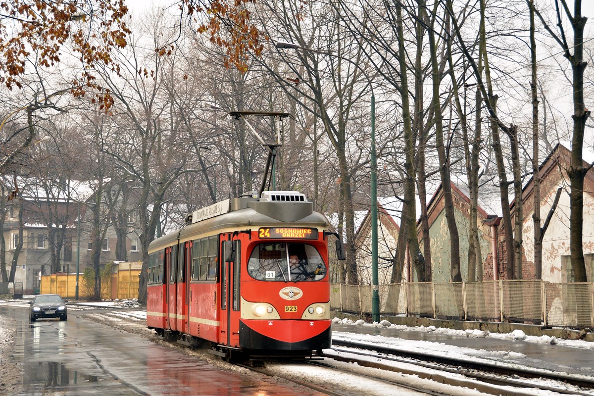 Tramwaje Ślaskie, Lohner Type E1 č. 923 Tramwaje Ślaskie, Lohner Type E1 č. 923