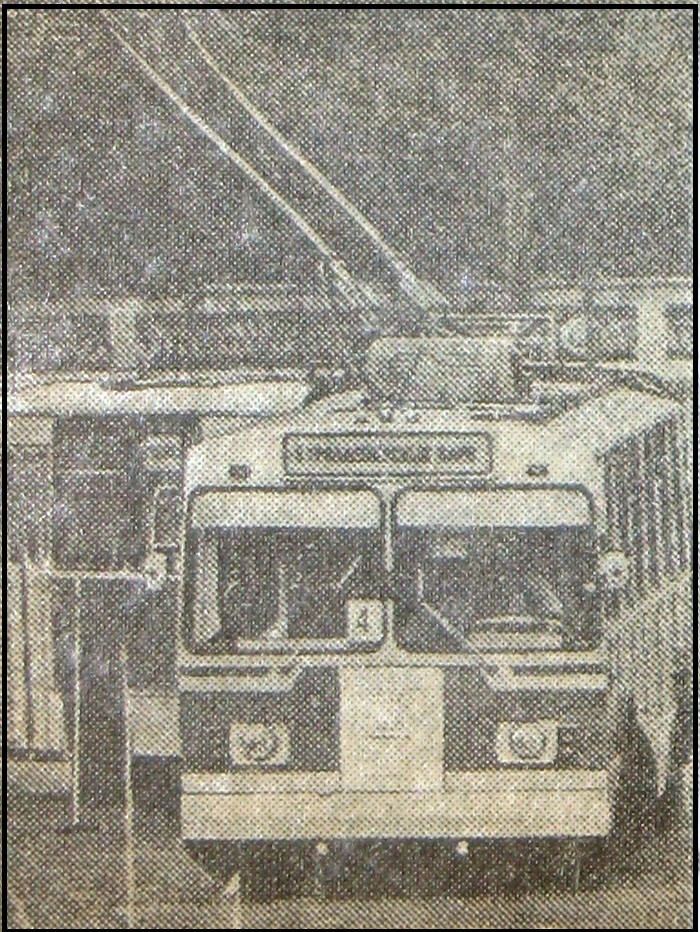 Moscova — Historical photos — Tramway and Trolleybus (1946-1991)