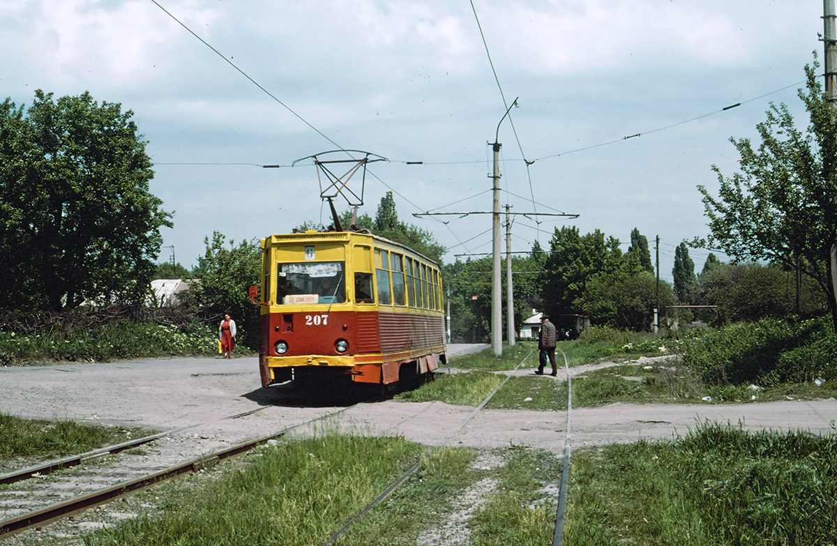 Макеевка, 71-605 (КТМ-5М3) № 207; Макеевка — Фотографии Тьери Амаля — 05.2000