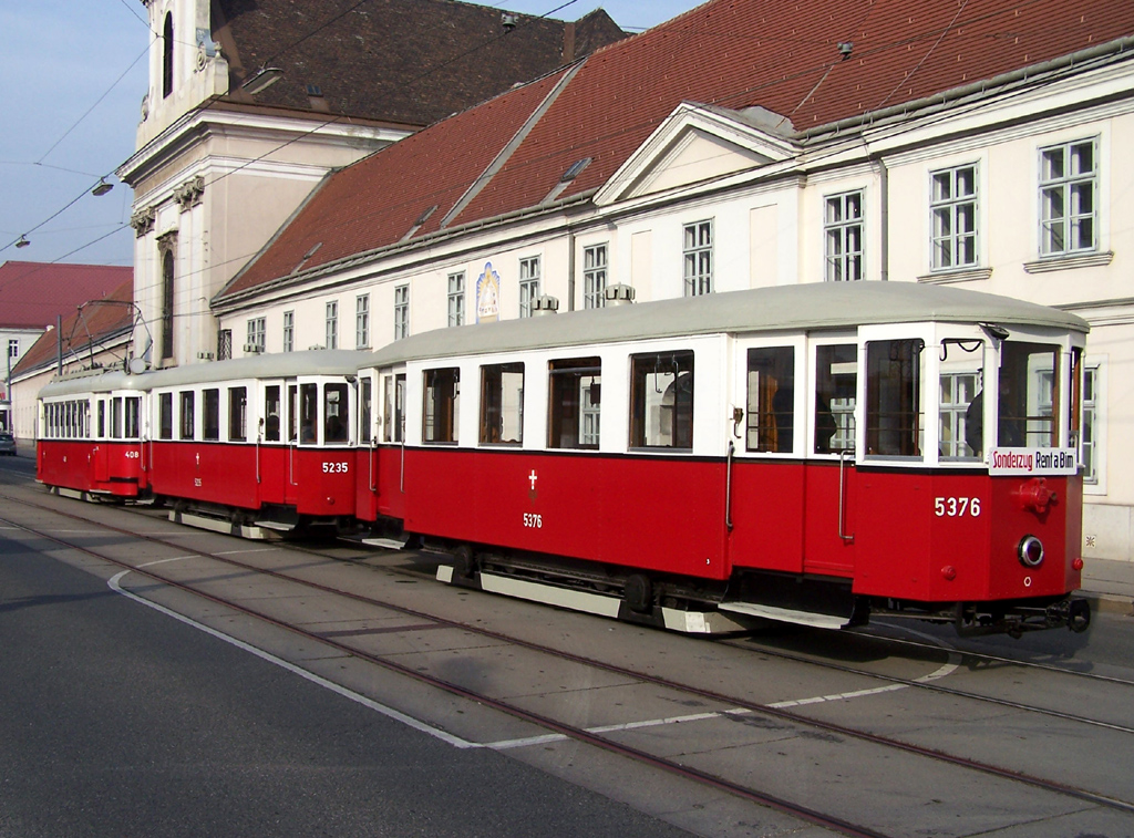 Вена, Graz Type  m3 № 5376; Вена — 237. поездка VEF — 06.11.2011.