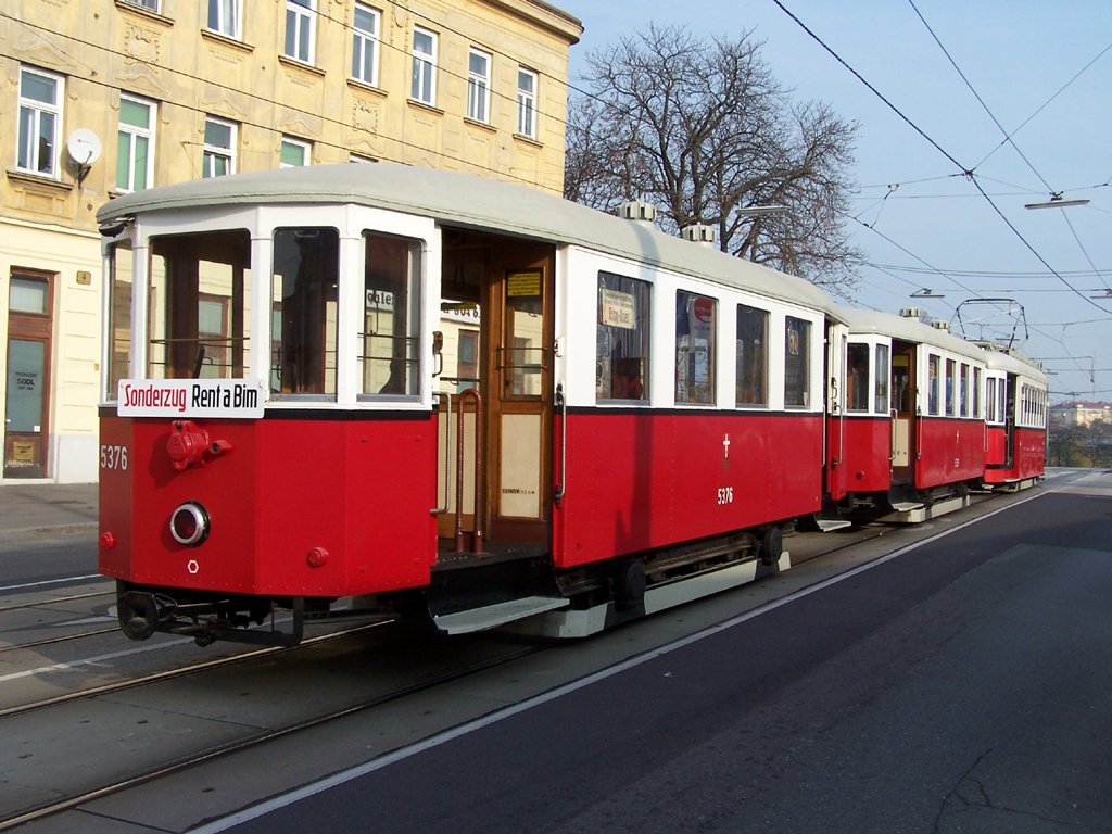Вена, Graz Type  m3 № 5376; Вена — 237. поездка VEF — 06.11.2011.