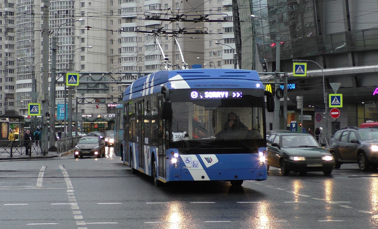 Sankt Petersburg, Trolza-5265.08 “Megapolis” Nr. 6016; Sankt Petersburg — New trolleybuses