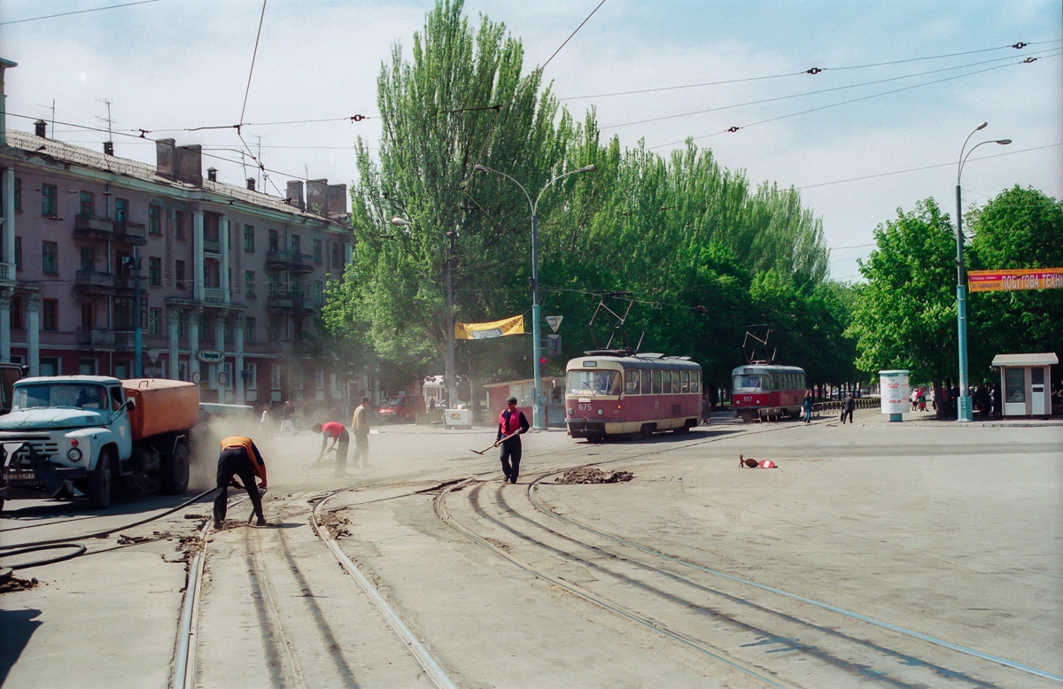 Каменское — Трамвайные линии и инфраструктура