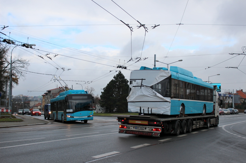 Ostrava, Škoda 26Tr Solaris III N°. 3732; Pilsen — Brand new trolleybuses from the Škoda factory